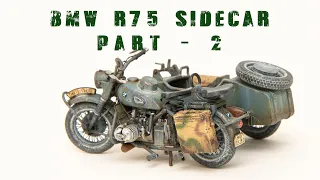 BMW R75 Sidecar Normandy 1944 Great Wall Hobby 1/35th PART 2