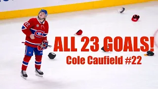 All 23 Goals of Cole Caufield's Rookie Season! Tous les 23 Buts! (2021-22)