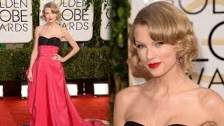 Taylor Swift on the Red Carpet 2014 Golden Globe Awards