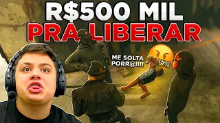 SEQU3STRAMOS UM DONO DE MORRO no GTA RP 😂 (Modder Clips)