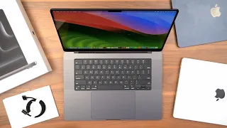 2023 16" MacBook Pro Unboxing & First Impressions - M3 Max, Space Black