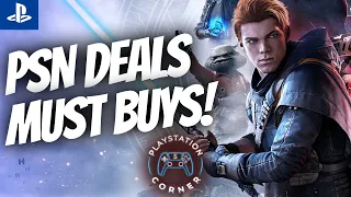 HUGE PlayStation Store Sale ENDING Soon! BEST PSN Deals! Fallen Order, PSPlus And MORE! PS4 and PS5!