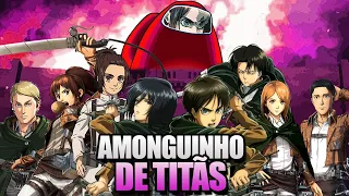 Among Us com DUBLADORES de Attack on Titan | Especial 10K Inscritos!