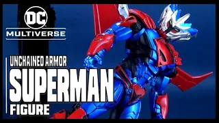 McFarlane Toys DC Multiverse Unchained Armor Superman | Video Review ADULT COLLECTIBLE