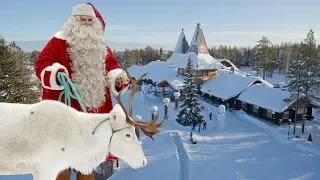 Aldeia do Papai Noel 🎅 Pai Natal na Lapônia Finlândia para as famílias Santa Claus Village Rovaniemi