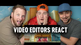 VIDEO EDITORS REACT TO BTS - BOY WITH LUV Official MV