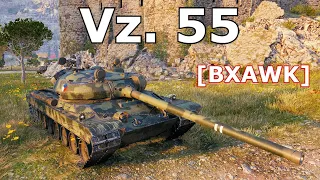 World of Tanks Vz. 55 - 10 Kills 11K Damage | It's Hard For Him