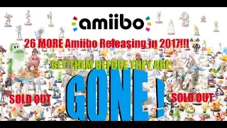 Nintendo 26 More Amiibo Coming in 2017