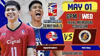 CIGNAL VS PGJC | SPIKERS TURF OPEN CONFERENCE 2024 | MAY 01, 2024 | 6PM | RIZAL MEMORIAL COLISEUM