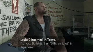 Louis speaks japanese