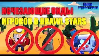 Исчезающие виды людей в Brawl stars,| Красная книга бравлеров #ВОЖДЬОЦЕНИ #вождьоцени