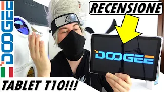 DOOGEE T10 tablet android recensione unboxing scheda tecnica e prezzo