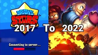 All Loading Screens In Brawl Stars 2017 To 2022 Old Vs New #stuntshow