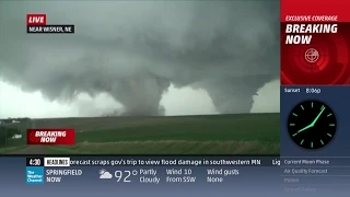 Pilger, NE Twin Tornado Coverage (June 16, 2014) - The Weather Channel