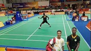 Badminton - Ghana v South Africa ...13th African Games 2023