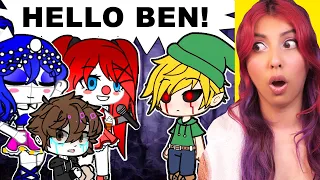 The Afton Family Meet CreepyPasta (Gacha Life Mini Movie)