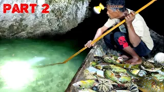 Mata Tajam & tangan jitu, Luar biasa skill bapak ini menombak Ikan, Shoot ikan diatas perahu #part4