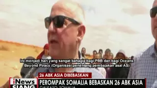 26 ABK asal Asia dibebaskan perompak Somalia - iNews Siang 24/10