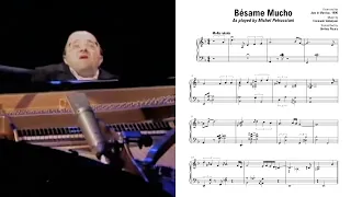 Michel Petrucciani - Besame Mucho (Marciac) | Sheet music transcription