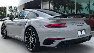 2018 Chalk Porsche 911 Turbo S 580 hp @ Porsche West Broward