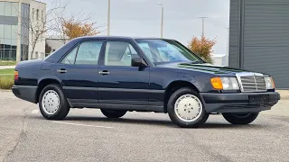 1986 Mercedes-Benz W124 260E 160HP Midnight Blue