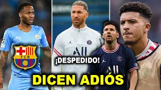 🚨¡QUEDAN FUERA! 10 CRACKS QUE SE VAN DE SUS CLUBES EN EL PROXIMO MERCADO DE FICHAJES 2022