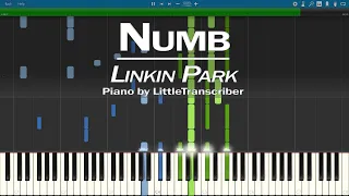 Linkin Park - Numb (Piano Cover) Synthesia Tutorial by LittleTranscriber