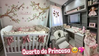 TOUR PELO QUARTO DA BEBÊ MELINDA - JARDIM ENCANTADO ESTILO PROVENÇAL | ANTES E DEPOIS