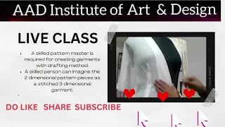 Online DRAPING  Design Techniques -  Online Course with Certificate