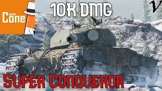 10K Damage feat. Super Conqueror: Guest Replay - JustaCone: World of Tanks Console