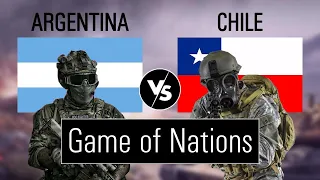 Chile vs Argentina military power comparison (military comparison)