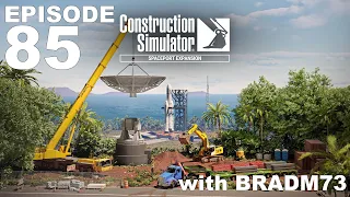 CONSTRUCTION SIMULATOR: SPACEPORT EXPANSION - Ep 85: LAUNCH PAD PART 2!!!: Part 1