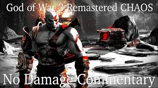 God of War 3 Remastered Chaos No Damage All Bosses (Commentary)