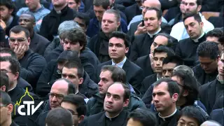 Udienza partecipanti corso Penitenzieria Apostolica 12.03.2015