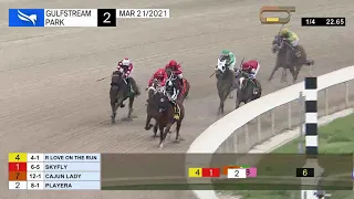 Gulfstream Park March 21, 2021 Race 2