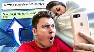 INVADI O WHATS APP DA MINHA NAMORADA ENQUANTO ELA DORMIA E DESCOBRI QUE ELA ME TRAIU