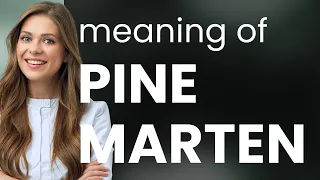 Understanding "Pine Marten": An Intriguing Creature in the English Language