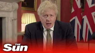 In full: Boris Johnson announces 3rd UK national Covid-19 lockdown