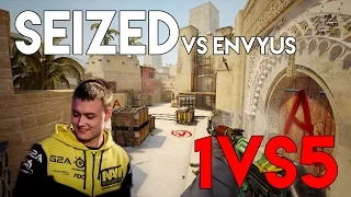 seized vs. Team EnVyUs - Ace (1vs4 clutch) @ DreamHack Cluj-Napoca