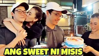 ALEX GONZAGA NAPAAKAP SA ASAWANG SI MIKEE, MIKEE'S BIRTHDAY CELEBRATION