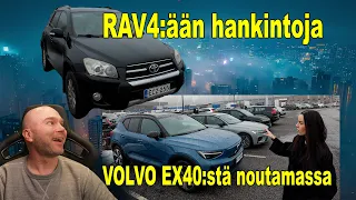 VLOG: Noutamassa XC40 koeajoon, RAV4:ään hankintoja.