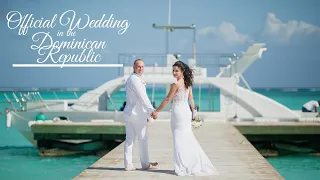 Официальная свадьба в Доминикане Марта & Андрей