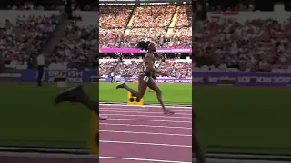 Elaine Thompson is flying on the Track⚡#London