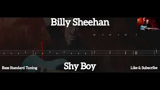 Billy Sheehan - Shy Boy ( Bass Tab )