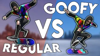 Regular VS Goofy in Skate 3! - Which stance is better?