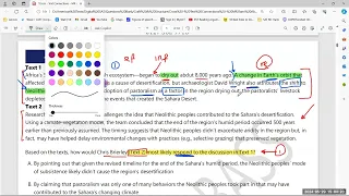 Cross Text Connections (Digital SAT) Mr. Rami Abass Part 1