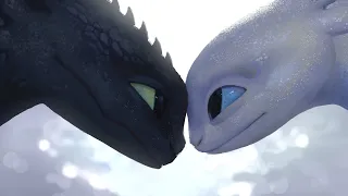 Toothless and Lightfury - Everything I Wanted.   HTTYD 3