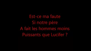 Le Bossu de Notre-Dame - Une Douce Lueur / Infernal - Paroles