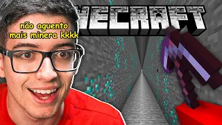 Minerando por 2 HORAS SOZINHO no minecraft... - Creative Squad II 6