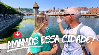 Um dia em LUCERNA no verão: roteiro GRÁTIS pelos principais PONTOS TURÍSTICOS! 🇨🇭